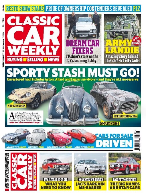 Title details for Classic Car Weekly by H BAUER PUBLISHING LIMITED - Available